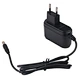 5W 5V 1A EURO Plug CE certified Wall Mounted Power Supply AC 100V-240V Self-Adapting Barrel Plug for 5.5mm *2.1mm